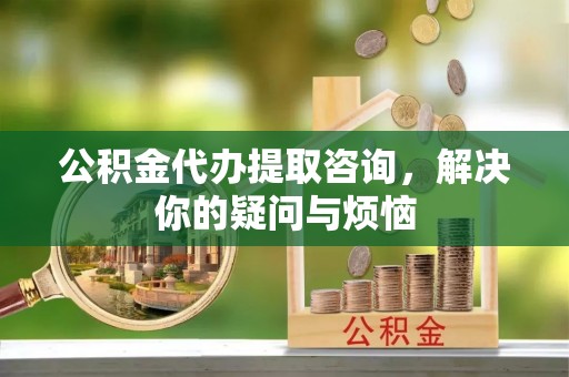 新建公积金代办提取咨询，解决你的疑问与烦恼