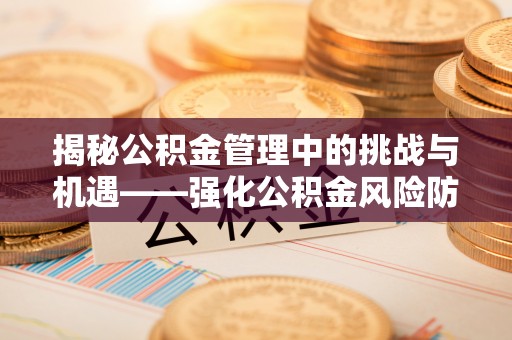 新建揭秘公积金管理中的挑战与机遇——强化公积金风险防控的多维策略