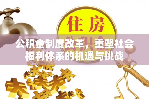 新建公积金制度改革，重塑社会福利体系的机遇与挑战