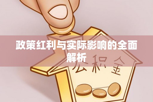 新建政策红利与实际影响的全面解析