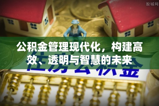 新建公积金管理现代化，构建高效、透明与智慧的未来