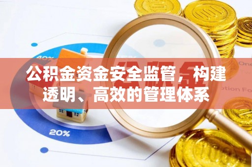 新建公积金资金安全监管，构建透明、高效的管理体系