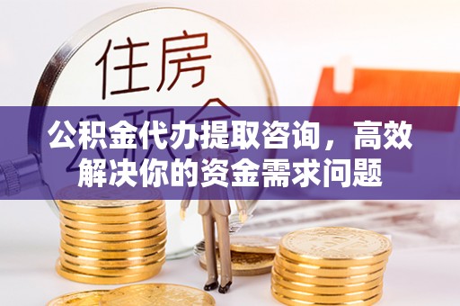 新建公积金代办提取咨询，高效解决你的资金需求问题