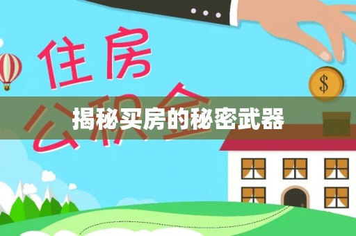 新建揭秘买房的秘密武器