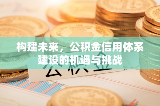 新建构建未来，公积金信用体系建设的机遇与挑战