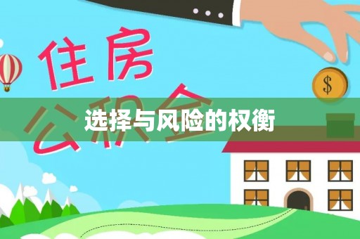 新建选择与风险的权衡