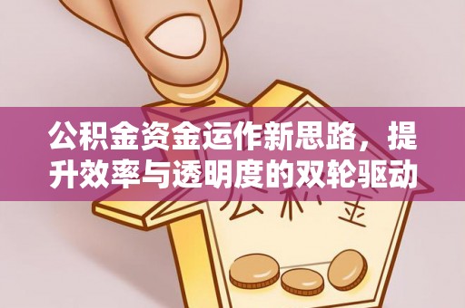 新建公积金资金运作新思路，提升效率与透明度的双轮驱动
