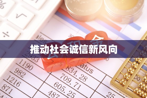 新建推动社会诚信新风向