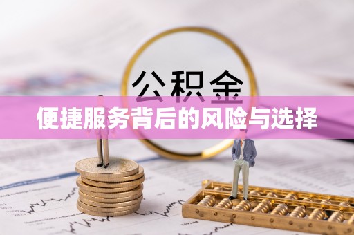 新建便捷服务背后的风险与选择